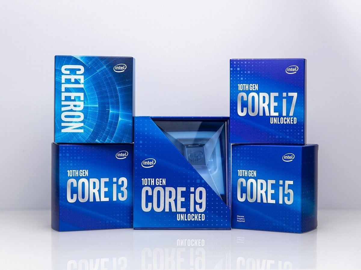 Intelの第10世代Core「Comet Lake-S」シリーズ。まずはi9/i7/i5が発売された