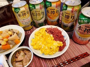 「キリン本搾りチューハイ」シリーズと手作りおつまみで自宅が居酒屋になった