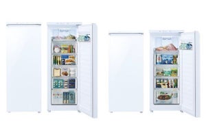 アクア、冷凍・チルド・冷蔵の温度帯を選べるファン式フリーザー