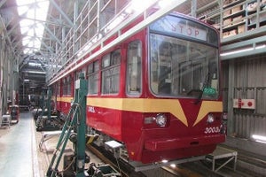 筑豊電気鉄道、かつての西鉄北九州線「赤電」塗装を3000形で復刻