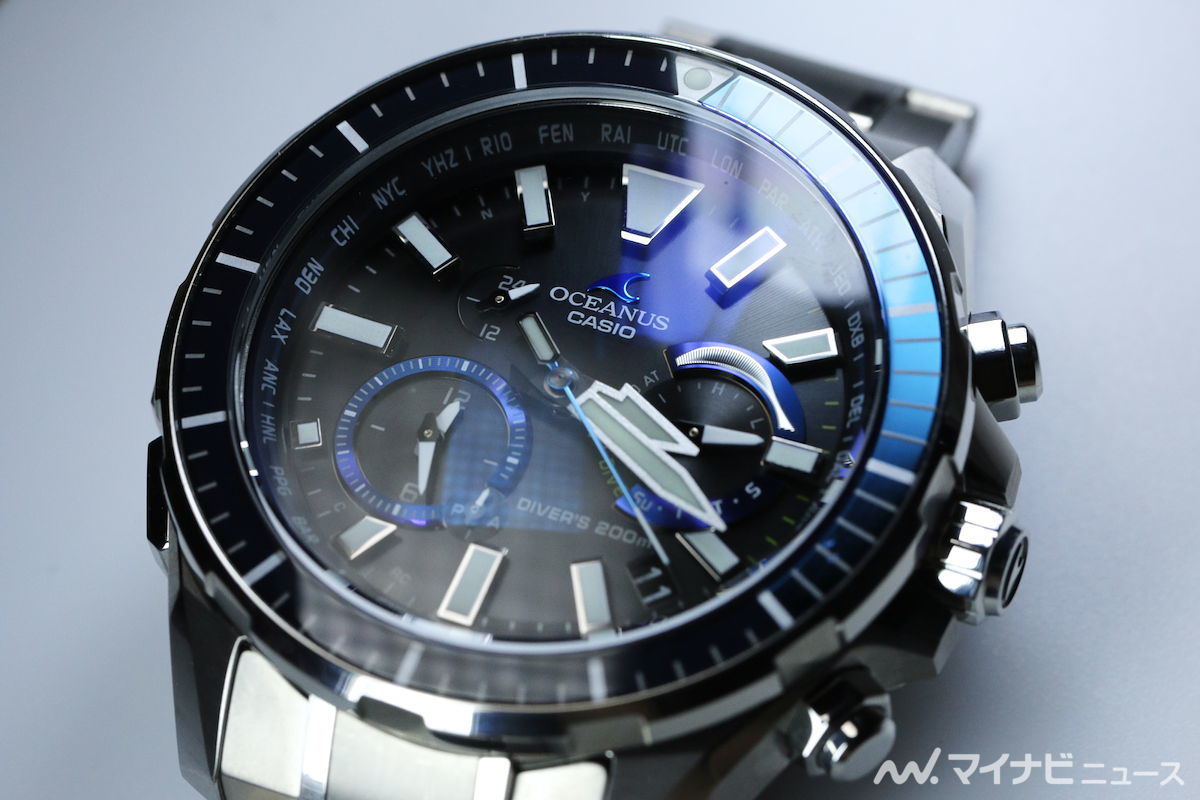 カシオ「OCEANUS CACHALOT（オシアナス カシャロ）」OCW-P2000