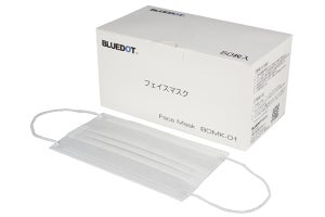 BLUEDOT、50枚入で1,980円の不織布マスクに白色バージョン