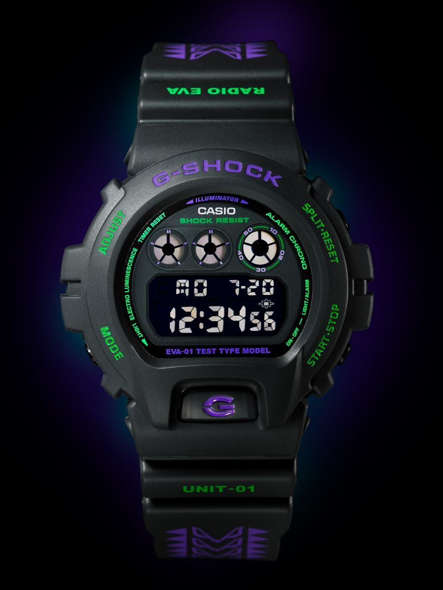 エヴァ×G-SHOCK feat.RADIO EVA - 初号機デザインのG-SHOCKに燃える