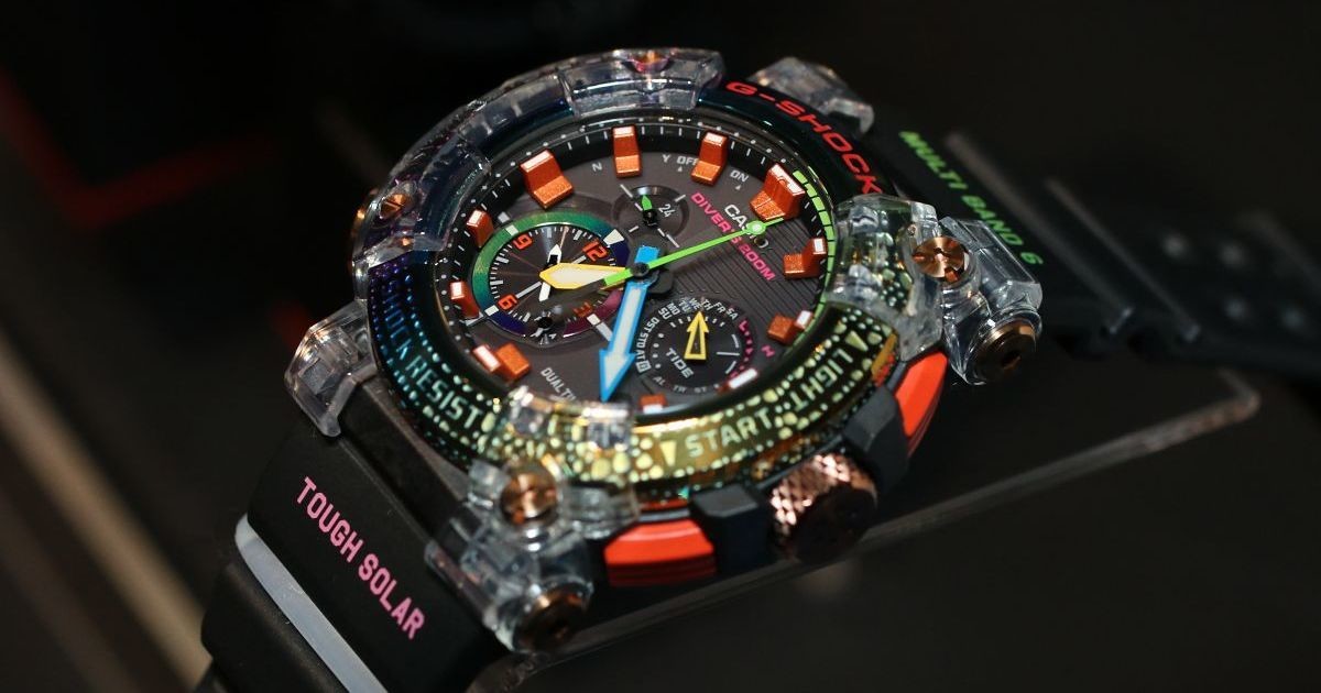 G-SHOCK ボルネオ虹蛙 GWF-A1000BRT フロッグマン