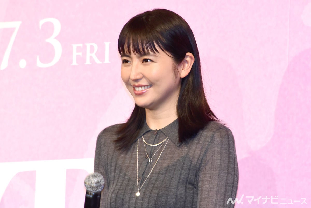 長澤まさみ コロナ後久々の公の場に喜び 息子役から すごいかわいい マイナビニュース