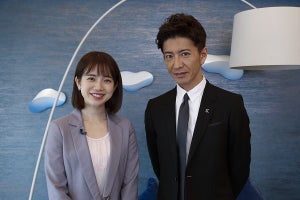 弘中綾香アナ、木村拓哉とドラマ初共演「オーラを背中越しに」