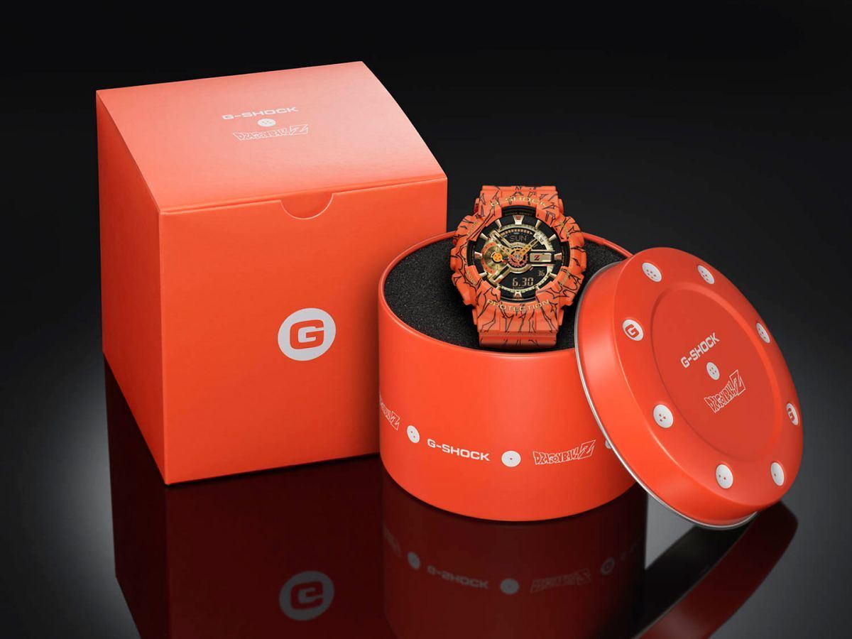 G-SHOCK×ドラゴンボールZ、孫悟空や四星球を描いたビッグケースコラボ