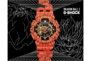 G-SHOCK×ドラゴンボールZ、孫悟空や四星球を描いたビッグケースコラボ