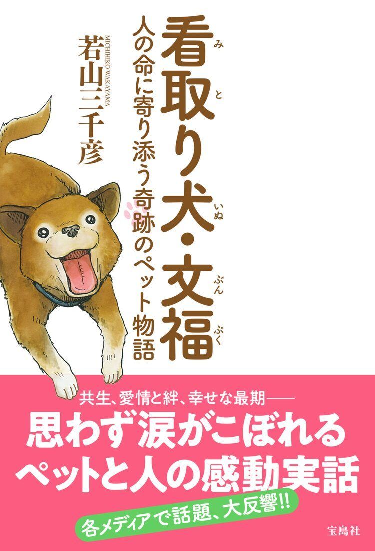 看取り犬 文福 ペットと人の感動実話が装いも新たに復活 表紙は村上たかし マイナビニュース