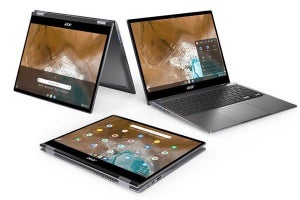 Acer、2in1スタイルで使えるテレワーク向け13.5型Chromebook