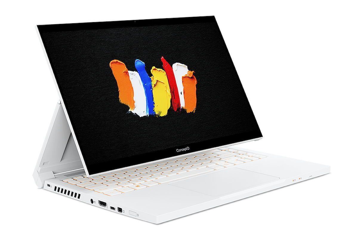 Acer、モバイルも狙うクリエイター向けノートPC「ConceptD 3 Ezel