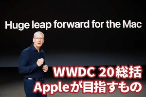 【WWDC20基調講演】“Apple OS”と呼べる統一感のある体験を目指すApple