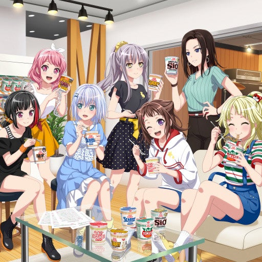 「カップヌードル×バンドリ！ ガールズバンドパーティ