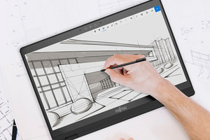 富士通、868gでペン内蔵の13.3型2in1 PC「LIFEBOOK UH95/E2」