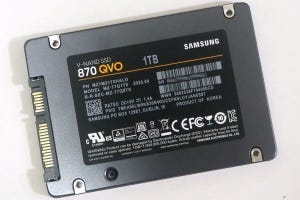 最大8TBへ！ 2.5インチSSD「Samsung SSD 870 QVO」レビュー