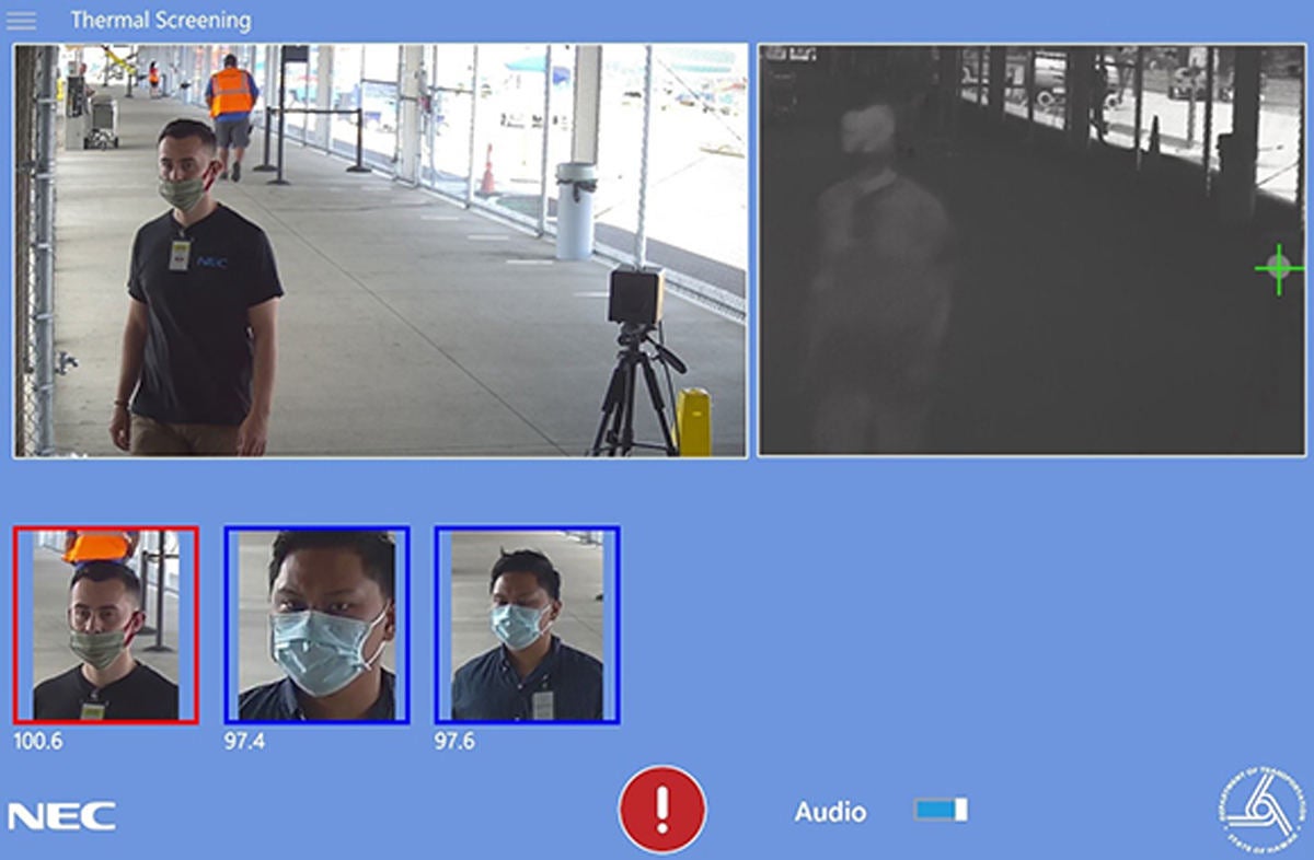 Nec ハワイの空港に感染症の恐れがある人物を特定するソリューション提供 Tech