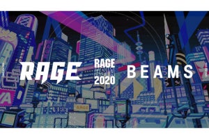 VR空間でも着用できる!? 「RAGE×BEAMS」のコラボTシャツ