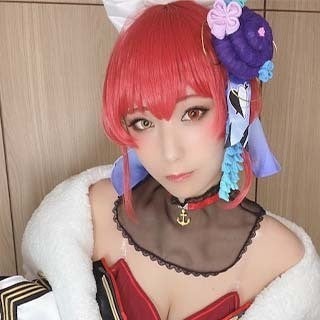 コスプレイヤーつんこがセクシーな Vtuber宝鐘マリン のお正月衣装コスプレを披露 マイナビニュース