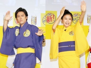 桐谷健太＆小島瑠璃子、浴衣姿で阿波おどり「楽しい」「ハマった」