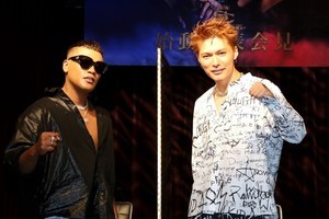 EXILE SHOKICHI＆CrazyBoyがタッグ! 亀梨＆山Pとのコラボ熱望「対戦したい」