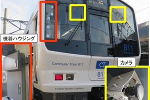 JR九州811系で先行して運用 - NEC「列車巡視支援システム」実用化
