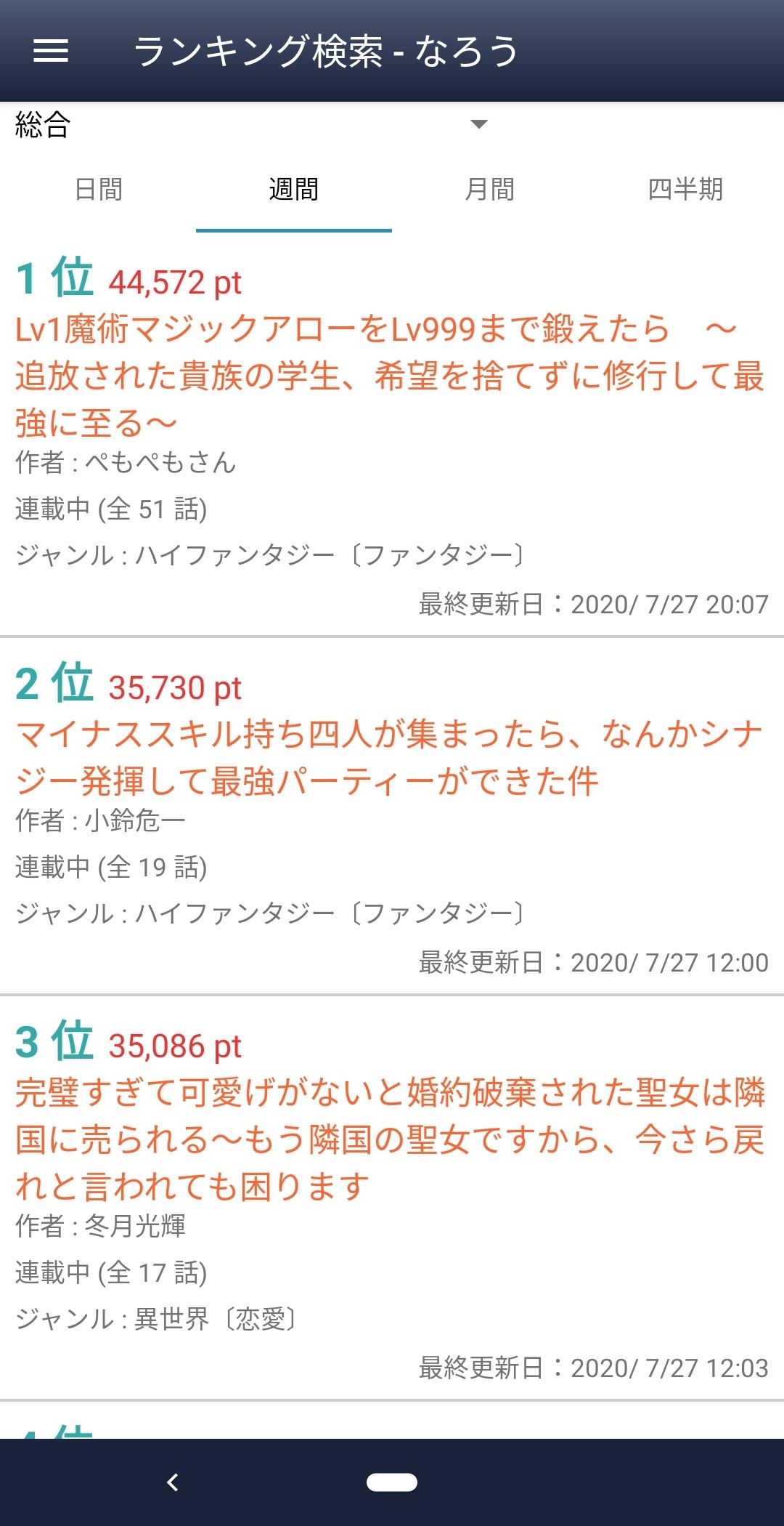 毎日がアプリディ なろう 小説をオフラインで楽しむ 小説家になろう 快適オフラインリーダー マイナビニュース