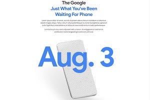 Google、8月3日にスマホ新製品を発表すると予告、Pixel 4a登場か