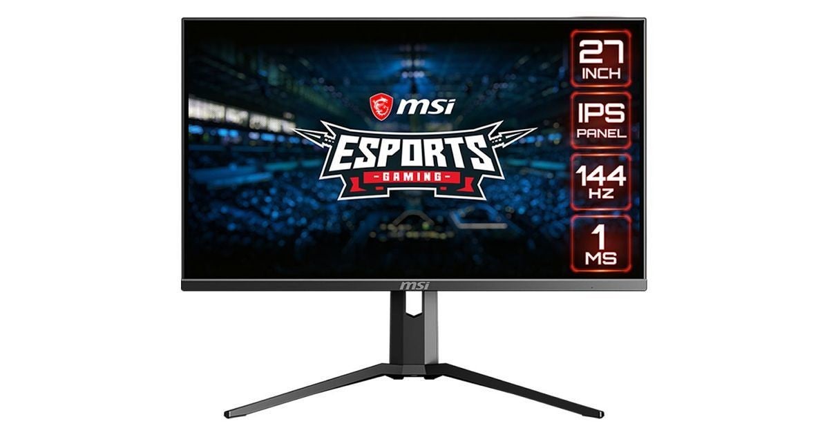 Msi 1ms応答 144hz駆動の27型ipsフルhdゲーミング液晶ディスプレイ マイナビニュース