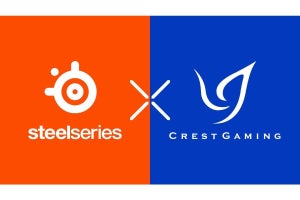 SteelSeries、プロゲーミングチーム「Crest Gaming」とスポンサーシップ契約