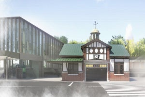 JR東日本、原宿駅旧駅舎は解体 - 新たな建物で西洋風の外観を再現
