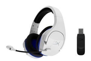 HyperX、ホワイトカラーのワイヤレスゲーミングヘッドセット