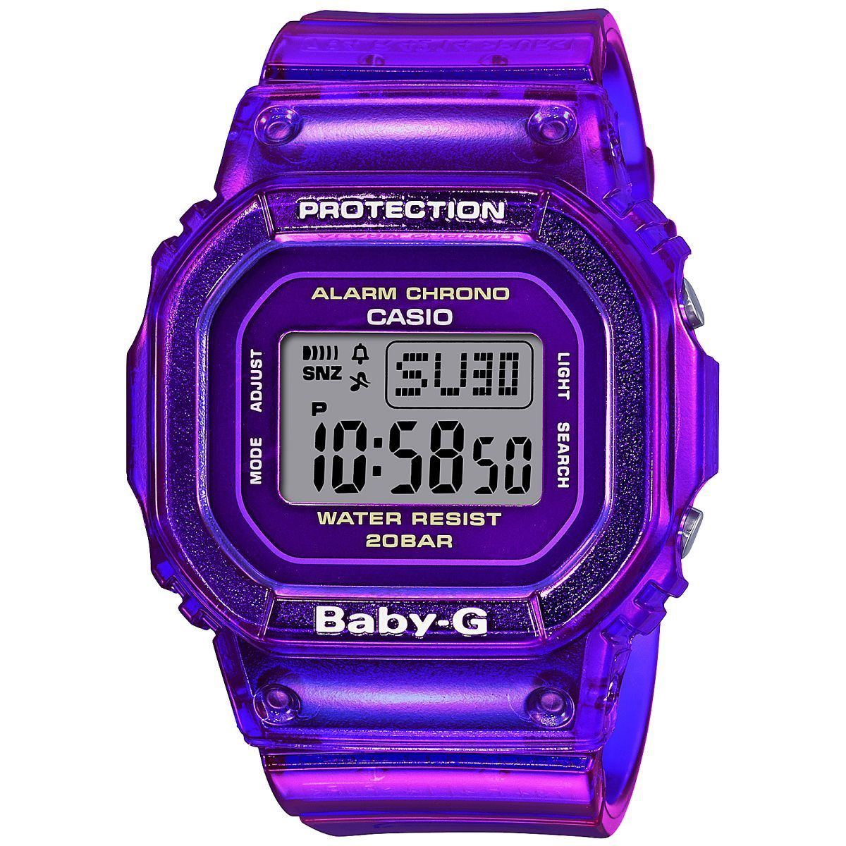 CASIO  Baby-G 腕時計 時計 スケルトン BGA-270S-7A