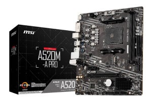 MSI、AMD A520チップセット搭載マザー3製品 - いずれも4K/60Hz出力に対応