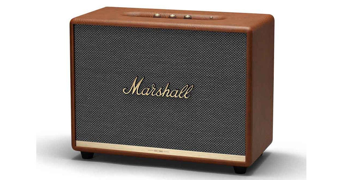 Marshall、ギターアンプ風BTスピーカー「Woburn II」に新色