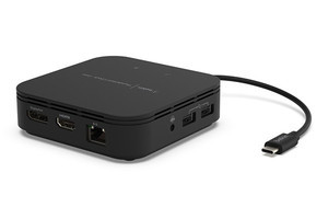 ベルキン、AC電源不要で持ち運べる小型ドック「Thunderbolt 3 Dock Core」