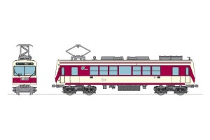 叡山電鉄、登場時カラーを再現した700系「鉄道コレクション」発売