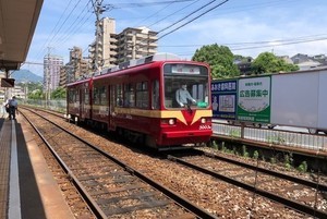 阪堺電気軌道「筑鉄電車(赤電)カラー」＆1101形車など撮影会ツアー