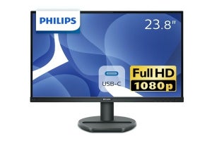 フィリップス、USB Type-Cケーブル1本で映像表示・給電できる23.8型液晶