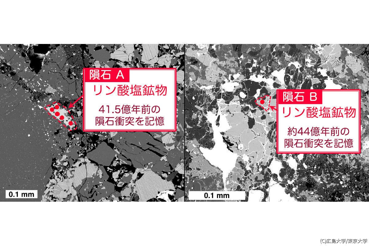 後期重爆撃 の時期は約44 41 5億年前だった 広島大と東大が共同研究 Tech