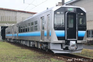 JR東日本GV-E400系、五能線・津軽線などに投入する新型車両を公開