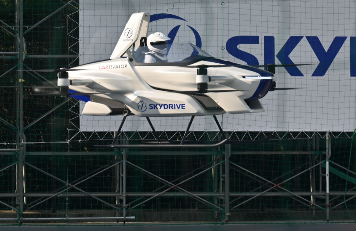 スカイドライブの空飛ぶクルマ「SD-03」