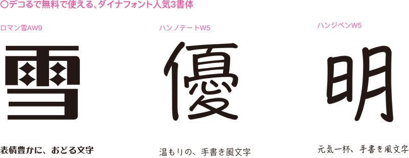 人気フォント3種を無料で使えるipad用フォントアプリ Dynafont App マイナビニュース