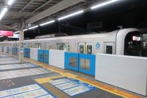 西武鉄道、高田馬場駅3番ホームに大開口ホームドア - 9/16使用開始