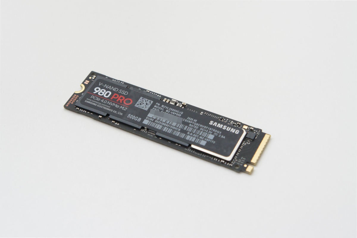 Samsung 980 PRO 1TB PCIe Gen 4.0 x4 (最大転送速度 7，000MB/秒