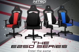 ゲーミングチェアブランド「Nitro Concepts」から、ビギナー向け「E250」