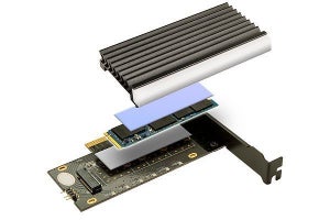 センチュリー、ARGB-LEDで発光するM.2 NVMe SSD増設用PCIeカード