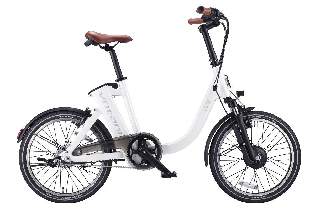 U字フレームで乗り降りしやすいミニベロ電動アシスト自転車「VOTANI」 | マイナビニュース