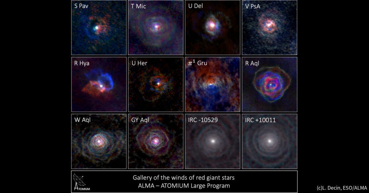 惑星状星雲の複雑な構造は恒星を巡る伴天体の影響が大きい アルマ望遠鏡 Tech