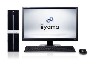iiyama PC、第10世代Intel Coreを搭載するスリムデスクトップPC