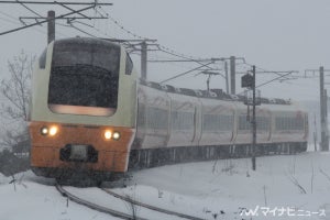 JR東日本、突風時の列車運転規制にAI活用 - 羽越本線など11月導入